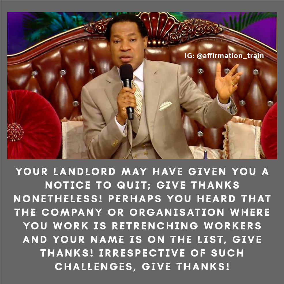 giving thanks always