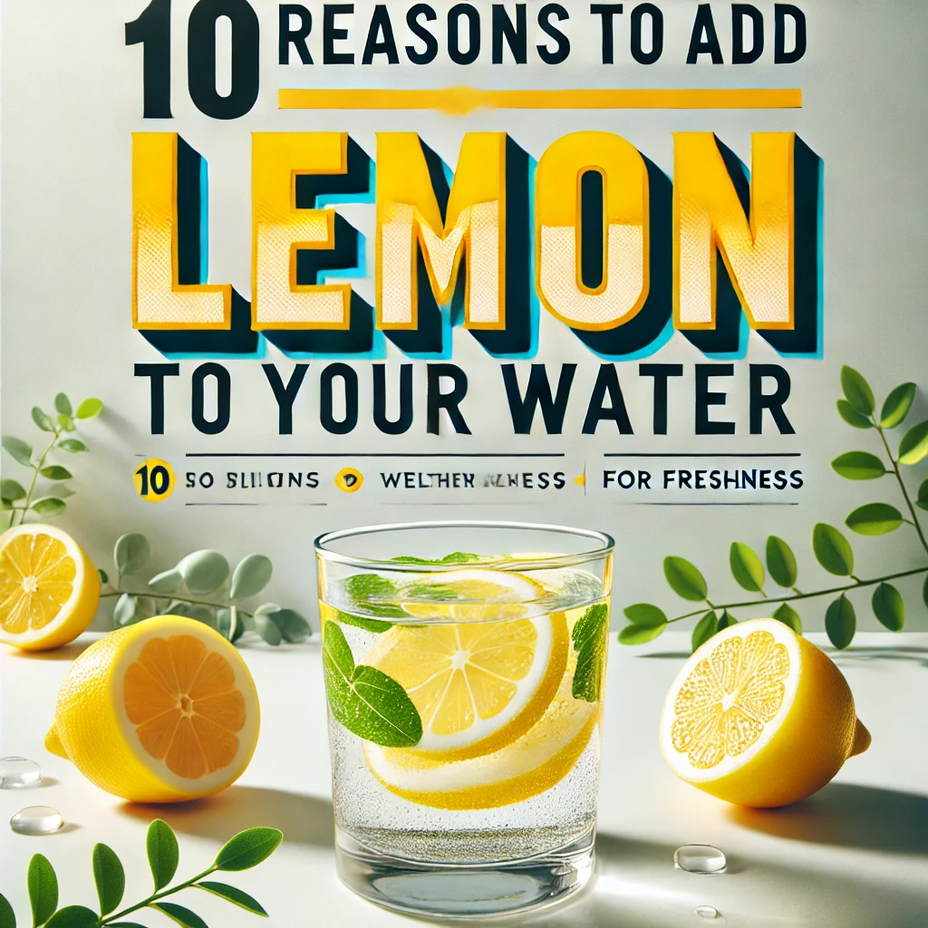 10 REASONS TO ADD LEMON TO YOUR WATER
