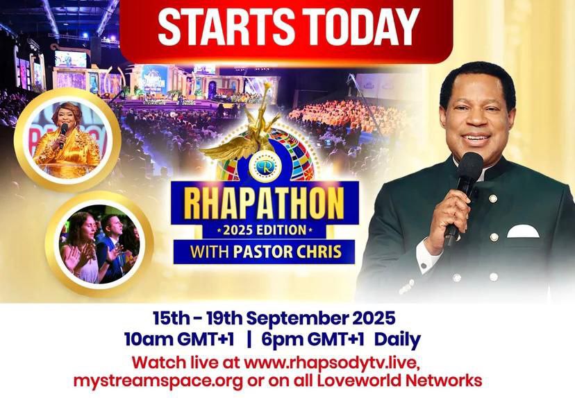 RHAPATHON with Pastor Chris